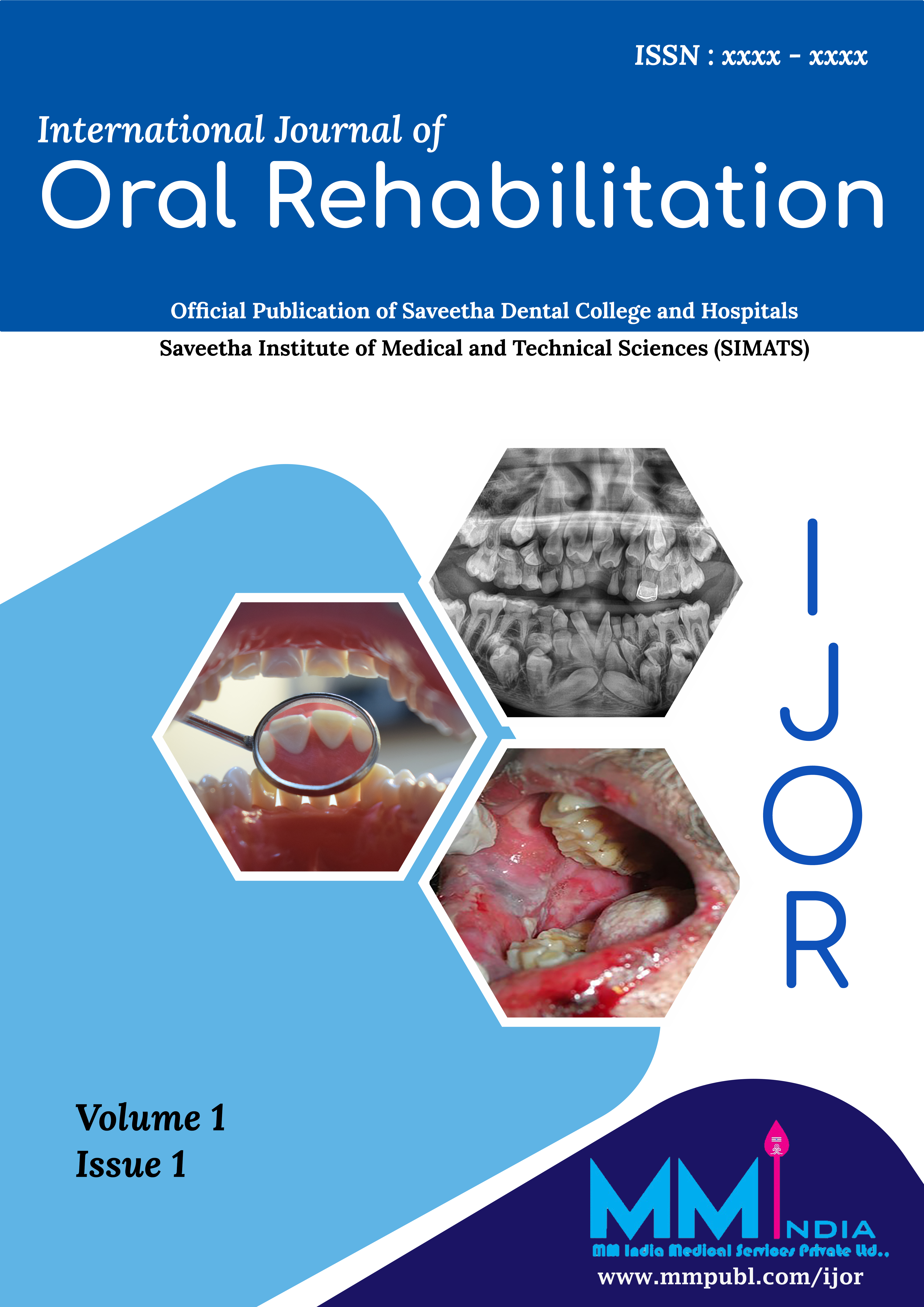 					View 2022: International Journal of Oral Rehabilitation
				